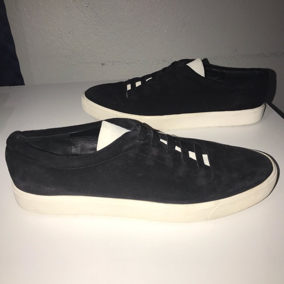 Vince Shoes - Vince. Sneaker Loafers Casual Shoes, Elastic Laces, Black/ White Size 9.5M